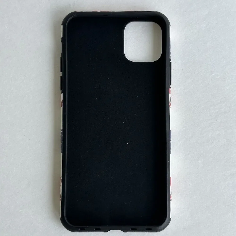 iPhone 11 Pro Max Patriotic Stars & Stripes Leather Case 6.5